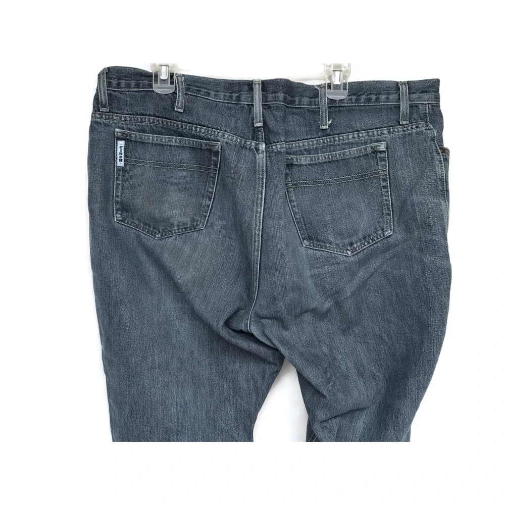Cinch Mens Blue Denim Jeans Straight Leg Medium Wash Western Workwear 40x30